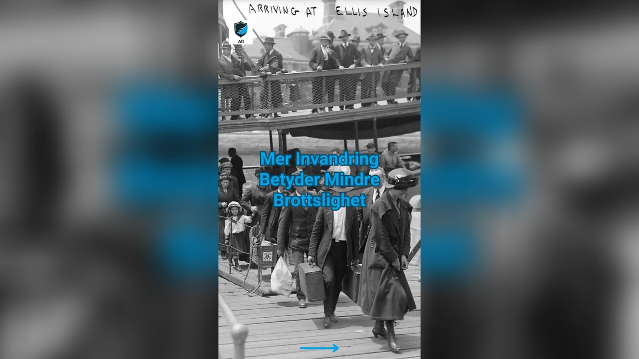 ⬆️ Mer Invandring Betyder Mindre Brottslighet ⬇️