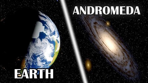 Flying From Earth To The Andromeda Galaxy