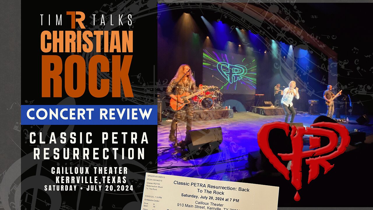 Classic Petra Resurrection (CPR) Concert Review | Tim Talks Christian Rock