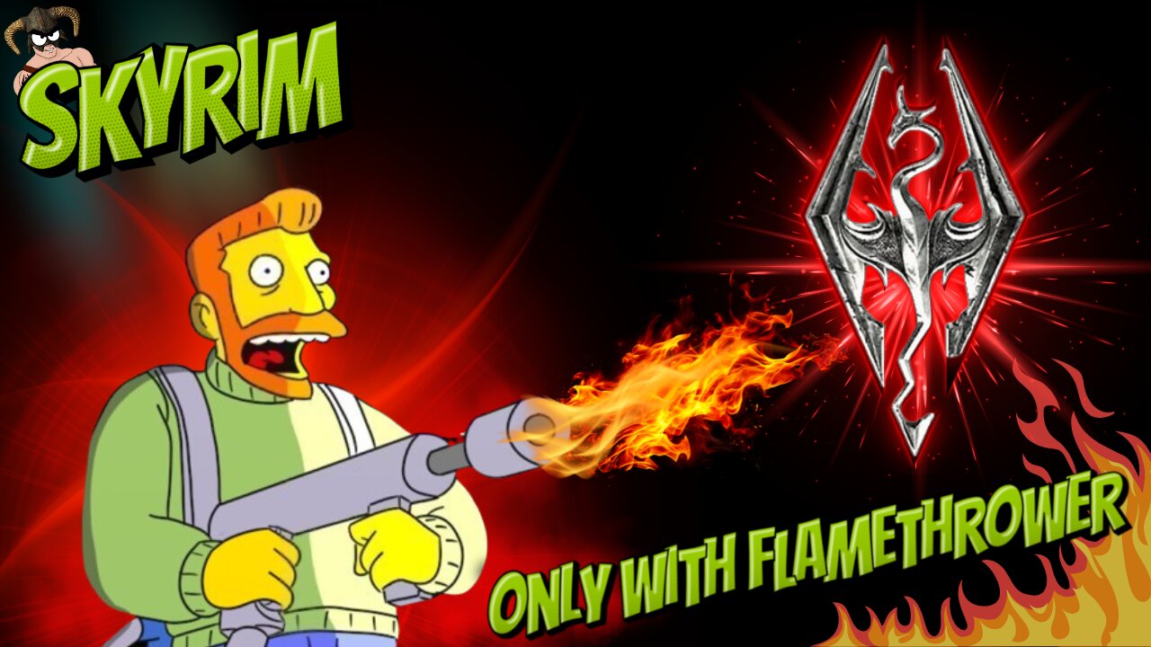 Can you beat Skyrim only using the basic Fire Spell?