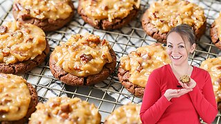 German Chocolate Cookies