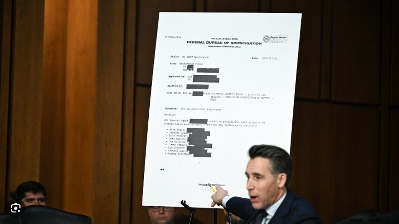 Biden Admin Spied on Eight Republicans FBI Memo About ‘Artic Frost’