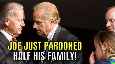 Corrupt Joe Biden just issued a pardon for damn near his ENTIRE FAMILY!