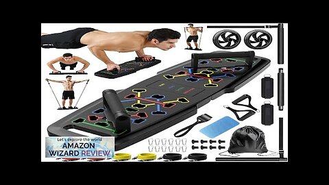 Push Up BoardHome GymPortable Exercise EquipmentPilates Bar & 20 Fitness Accessories Review