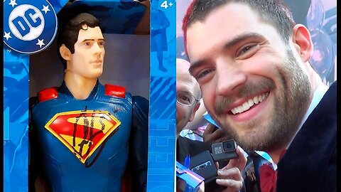 DAVID CORENSWET ⭐️ signed Superman toy donated to charity ❤️ Christopher and Dana Reeve Foundation 💛