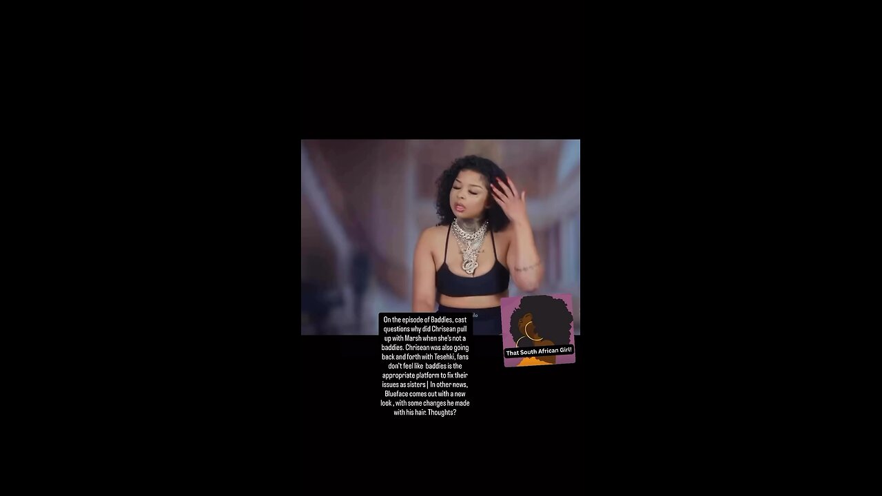 Cast questions why did Chrisean pull up with Marsh when she's not a baddie.