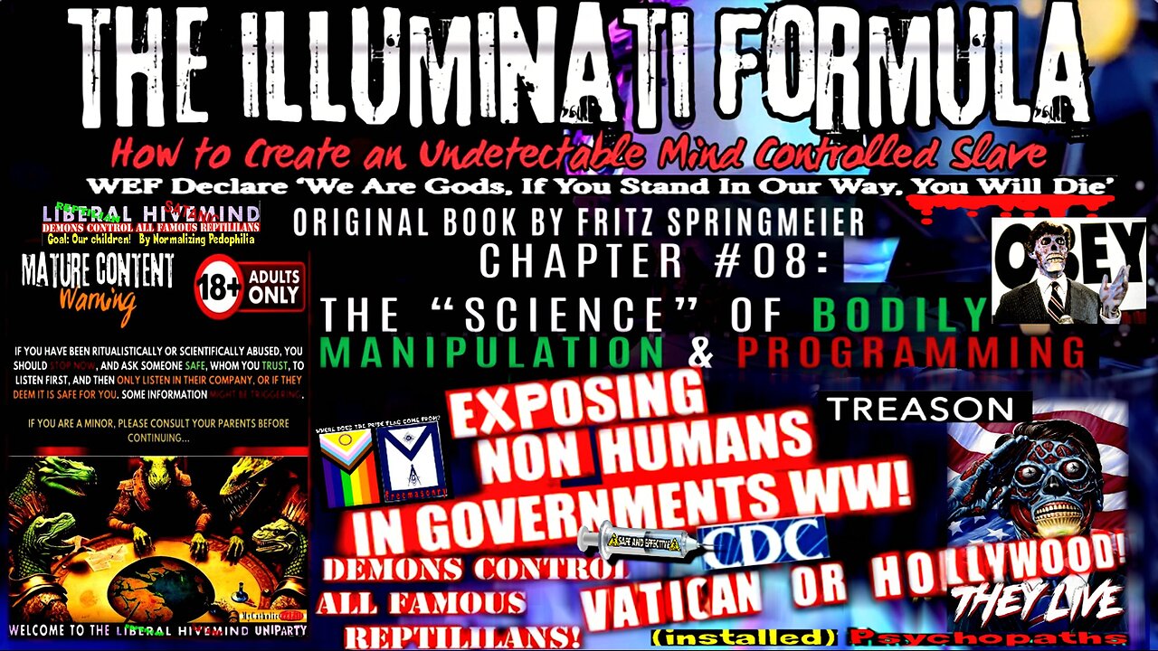 The Illuminati Formula: Chapter #08 - The 'Science' of Bodily Manipulation #IlluminatiFormula