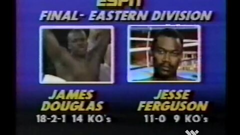 Buster Douglas vs Jesse Ferguson - May 09 1985 - Caesar's Boardwalk, Atlantic City, NJ