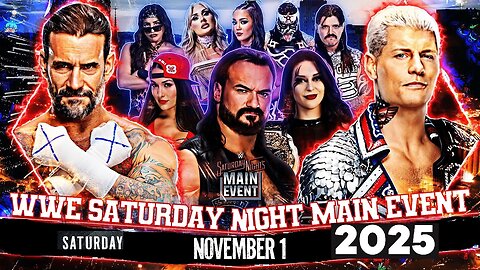 WWE Saturday Night's Main Event XLI Results 01st November 2025
