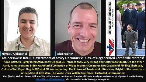 w/Krainer (Swiss Intel.): Government of Savvy Operators vs. Gov. of Degenerated Certifiable Morons!