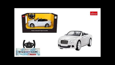 Rastar Licensed 1:12 Bentley GTC Remote Control Car Review