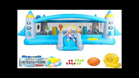 Large Inflatable Bounce House for Kids Bouncy Castle with Big Bouncing Area Review