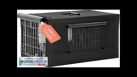 Petsfit Crate Cover for Wire Dog Crate(30in/36inch/42inch) Single Door/Double Doors Mesh Review