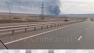 🔥 The marine oil terminal in Feodosiya has been burning for over two and a half days.