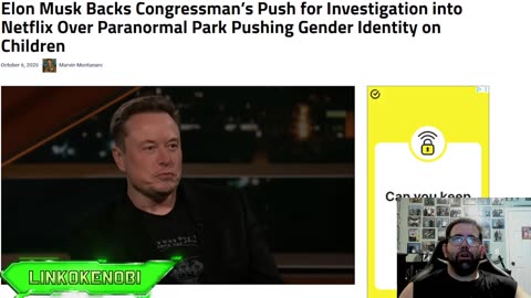 Elon Musk Working With Tim Burchett To Question Netflix's Agenda