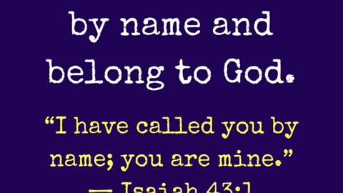 You are called