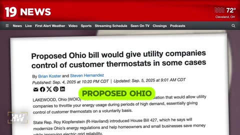 They Want to Control Your Thermostat: The Chilling Ohio Bill You MUST See