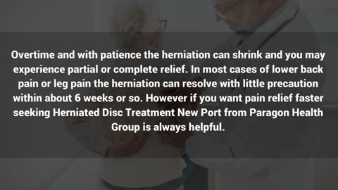 Understanding Herniated Disc Treatment New Port