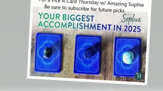 Your biggest achievement of 2025 🔮 PICK-A-CARD THURSDAYS