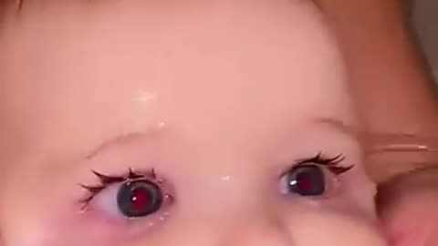 Cute baby smile