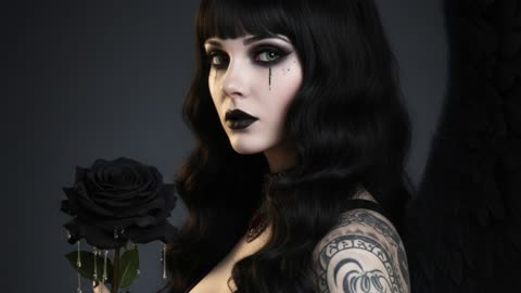 Demonlumi: Goth Dark Angel Queen
