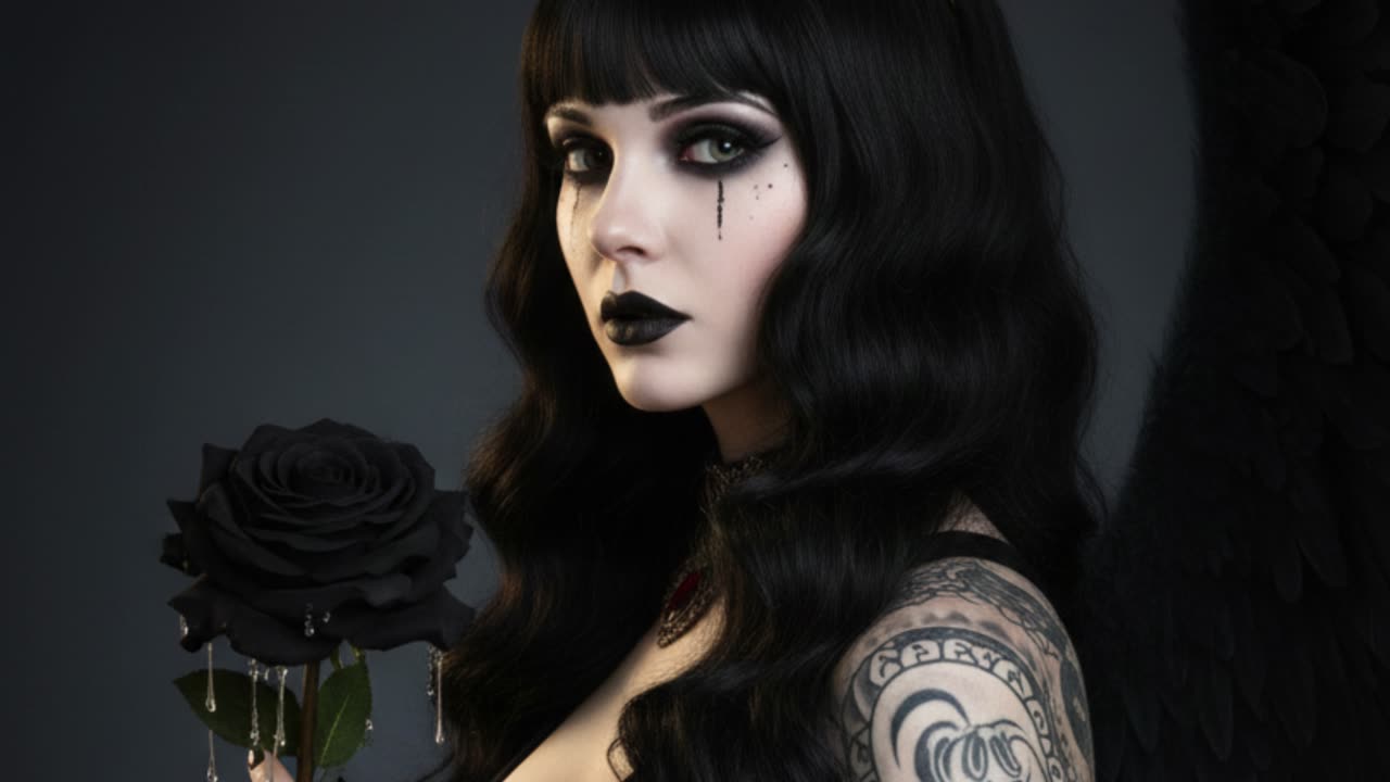 Demonlumi: Goth Dark Angel Queen