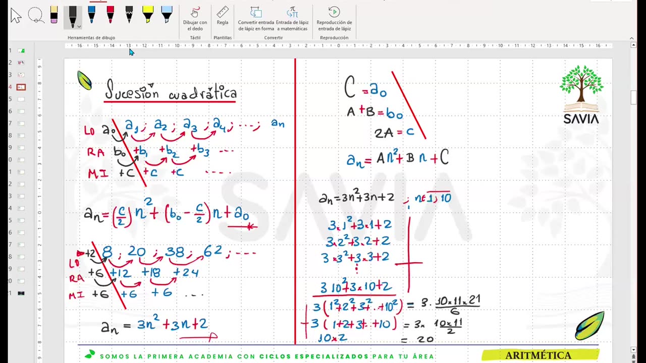 SAVIA REGULAR 2025 | Semana 08 | Aritmética