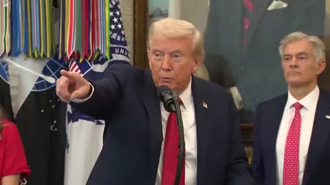 WATCH: President Trump refuses to take question from CNN "I didn't say you