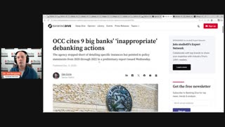 Largest U.S. banks busted debanking clients!