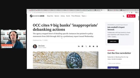 Largest U.S. banks busted for 'debanking' clients!