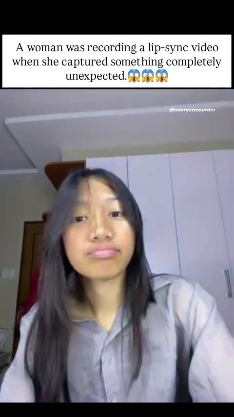 A woman posted a simple TikTok video where she was lip-syncing to a song...