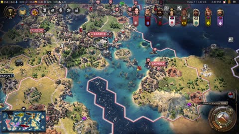 New Map, Ada Lovelace, Immortal - Sid Meier's Civilization 7