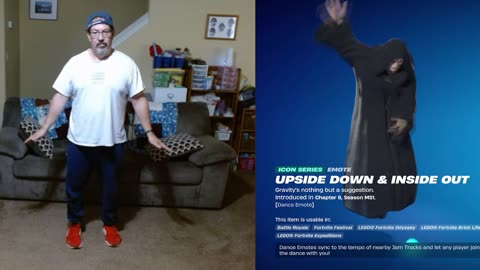 FFG Dance Fortnite Emotes Upside Down & Inside Out