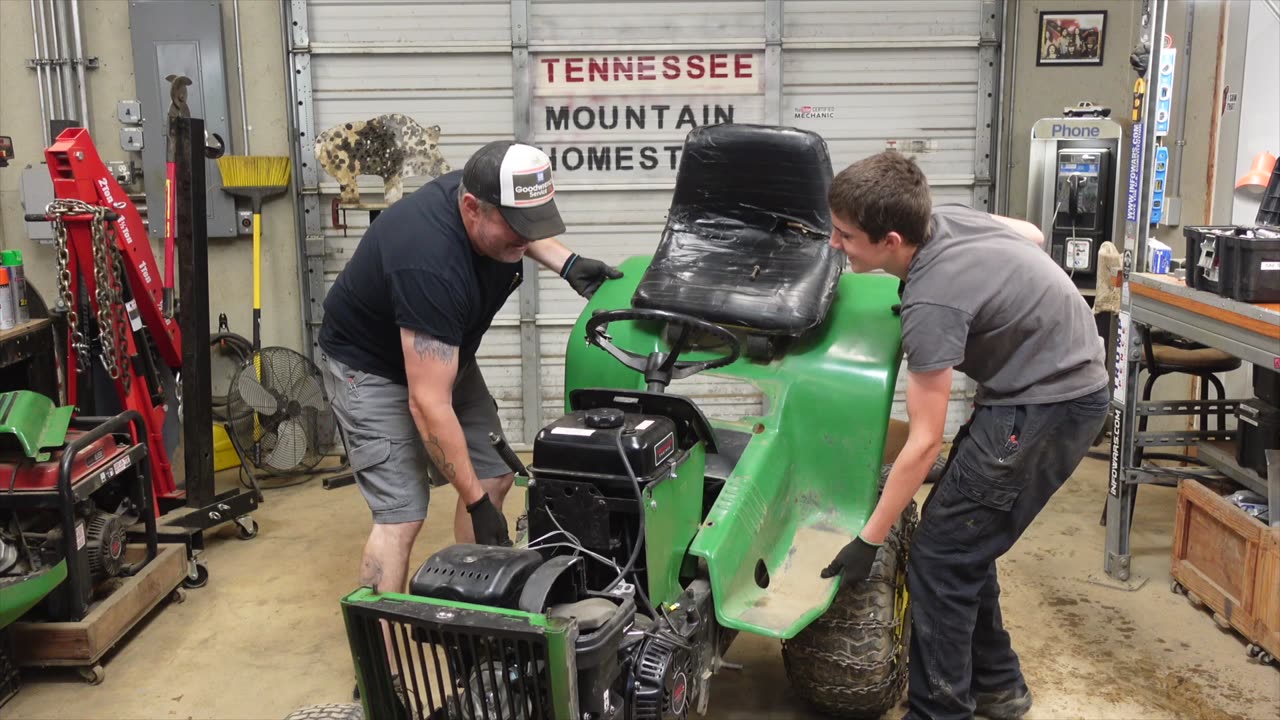 How To Re-Power a John Deere 200 Series, Part 3: The Finishing Touches!