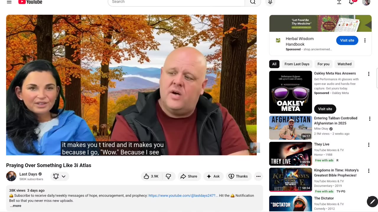 One of God's Prophets - Brandon - CLIPS from Recent Visions