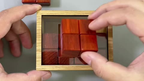 Can you put six square pieces in the box?