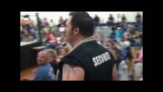 AIWF Classics Justin Flash vs Beef Bullrope Match