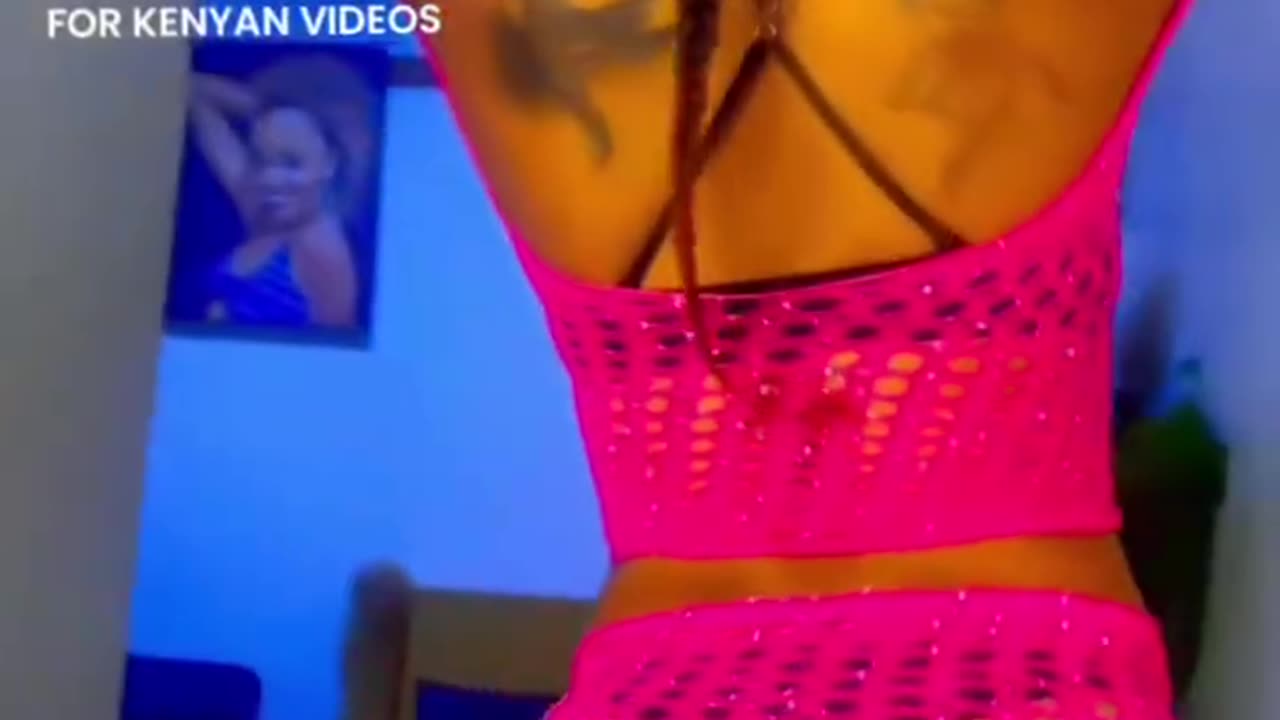 Fine Azz in my Red fishnet Yummy.