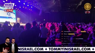 🔴 Tommy Robinson massive LIVE EVENT in Tel Aviv