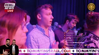 🔴 Tommy Robinson massive LIVE EVENT in Tel Aviv