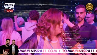 🔴 Tommy Robinson massive LIVE EVENT in Tel Aviv