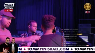 🔴 Tommy Robinson massive LIVE EVENT in Tel Aviv