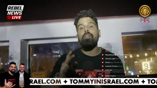 🔴 Tommy Robinson massive LIVE EVENT in Tel Aviv