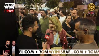 🔴 Tommy Robinson massive LIVE EVENT in Tel Aviv