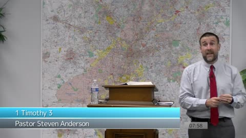 1 Timothy 3 - Pastor Steven Anderson