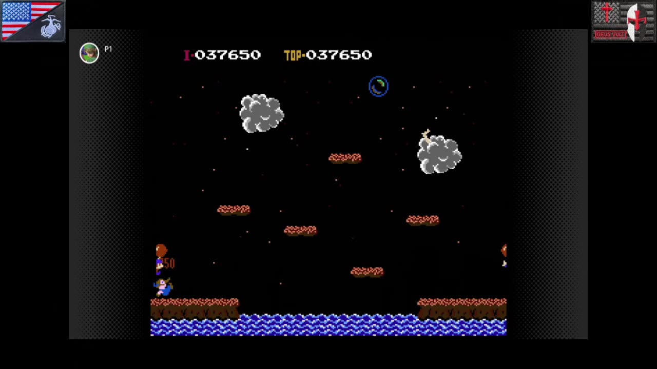 Balloon Fight (Game A - 1P) [NES] (Nintendo Switch - 2018) [NA Version of "バルーン・ファイト"]