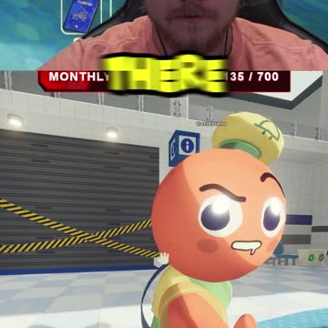 HE has WHAT on his face?