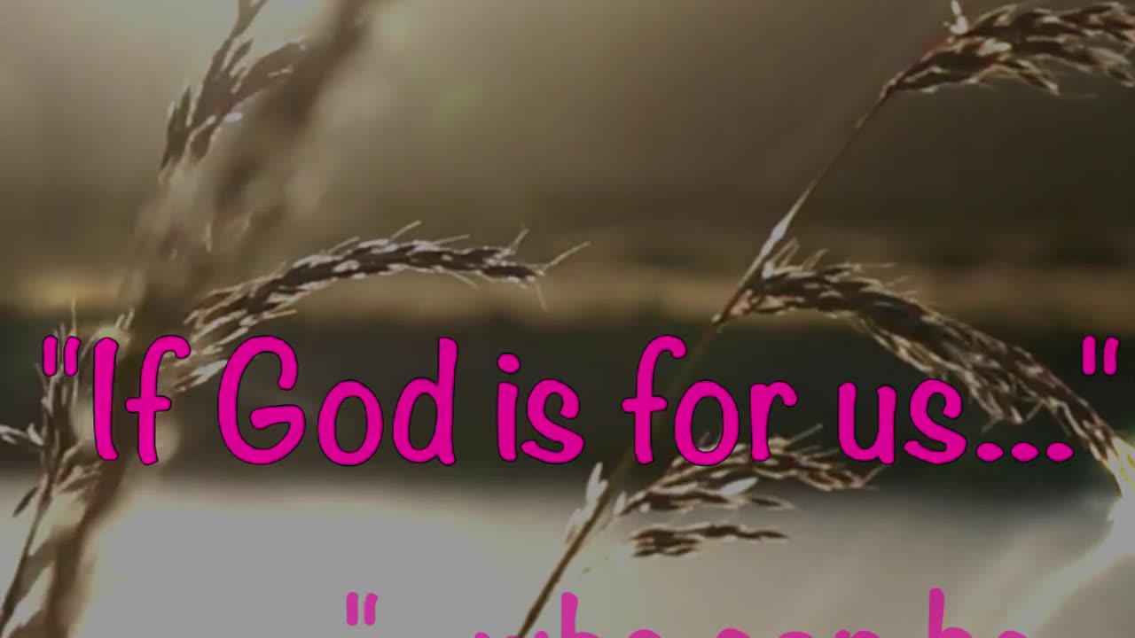 Who Can Be Against Us? Romans 8:31 Power Verse 💥 #BibleBlasts