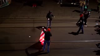 Zurich police deploy water cannon against Trump and WEF protesters