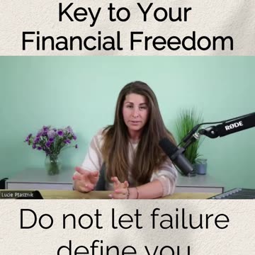 Do not let failure define you